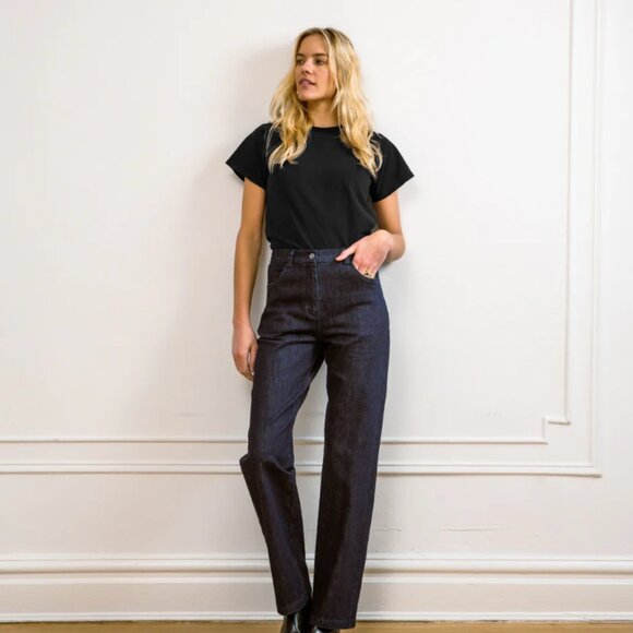 Loup - Toni Wide Ankle Pants - Twilight - Size Large - Picture 2 of 11